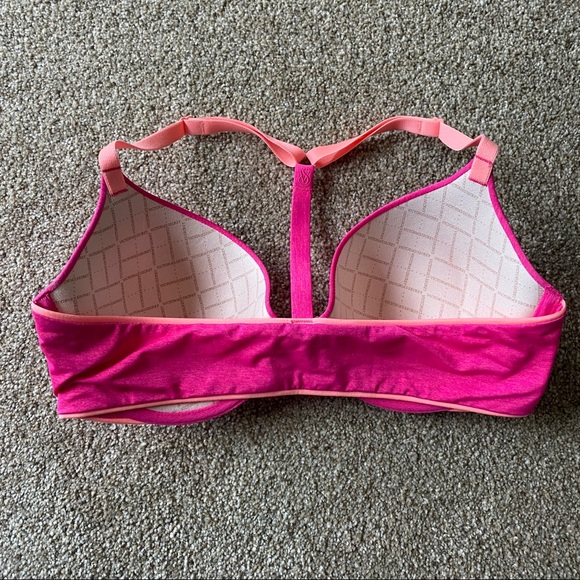 Victoria’s secret NWOT pink racerback semi demi bra 34D - Picture 6 of 11